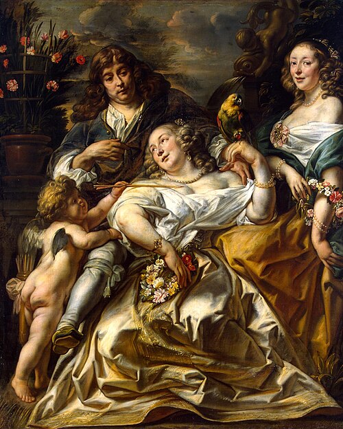Portrait de groupe, 1650, Jacob Jordaens