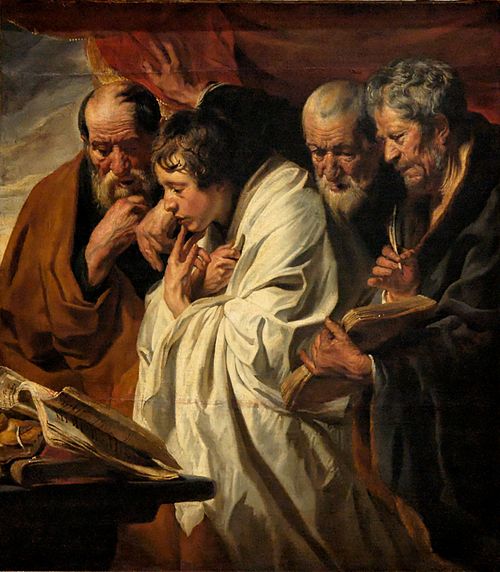 Les Quatre Évangélistes, 1617, Jacob Jordaens