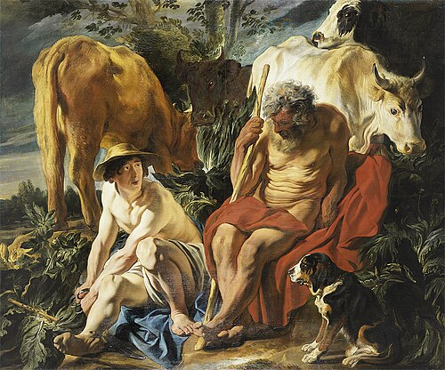 Mercure et Argus, 1620, Jacob Jordaens