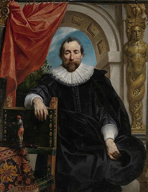 Portrait of Rogier Le Witer (1591-1678), Merchant in Antwerp, 1635, Jacob Jordaens