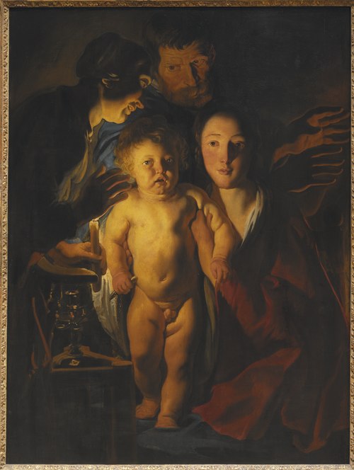 The Holy Family, 1621, Jacob Jordaens