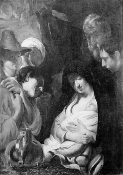 The Adoration of the Shepherds, 1692, Jacob Jordaens