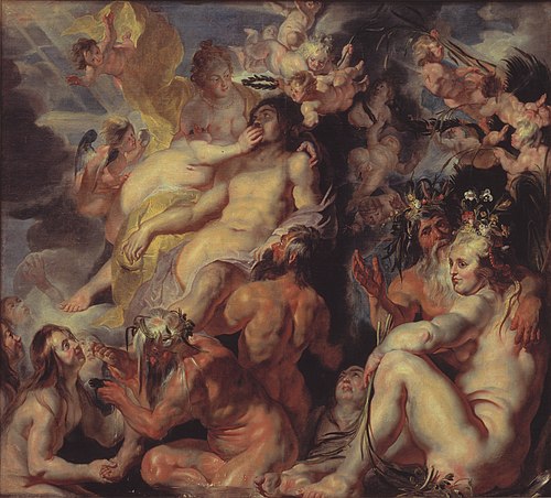 The Apotheosis of Aeneas, 1617, Jacob Jordaens