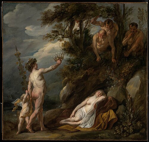 Bacchus Discovering Ariadne, 1647, Jacob Jordaens