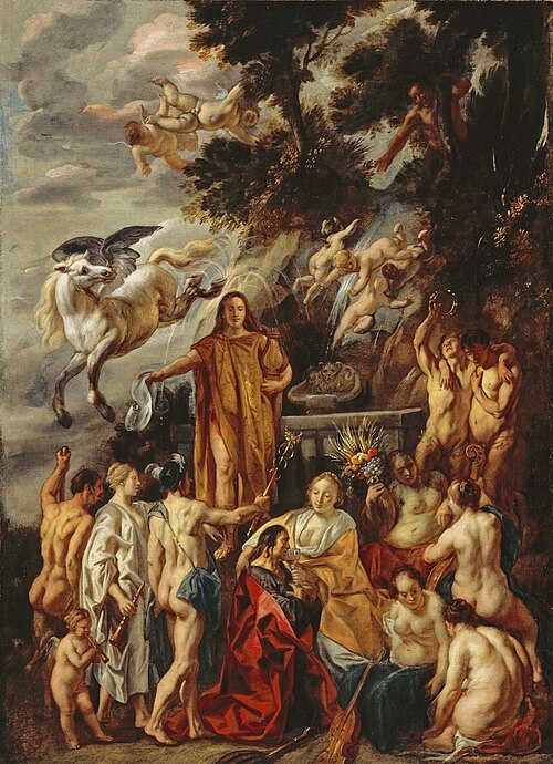 Allegory of the Poet, 1660, Jacob Jordaens