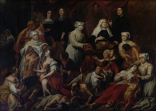 Antwerp Hospital Nuns, 1650, Jacob Jordaens