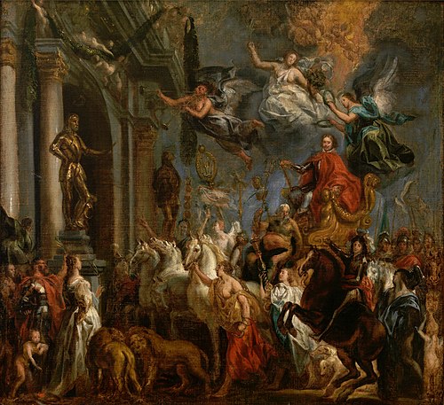 The Triumph of Frederik Hendrik, 1650, Jacob Jordaens