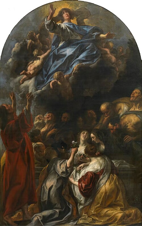 Assomption de Marie, 1650, Jacob Jordaens