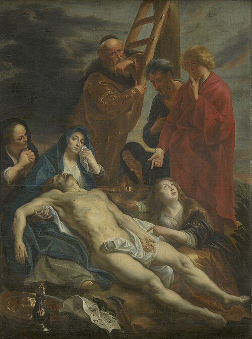 La Descente de croix, , Jacob Jordaens