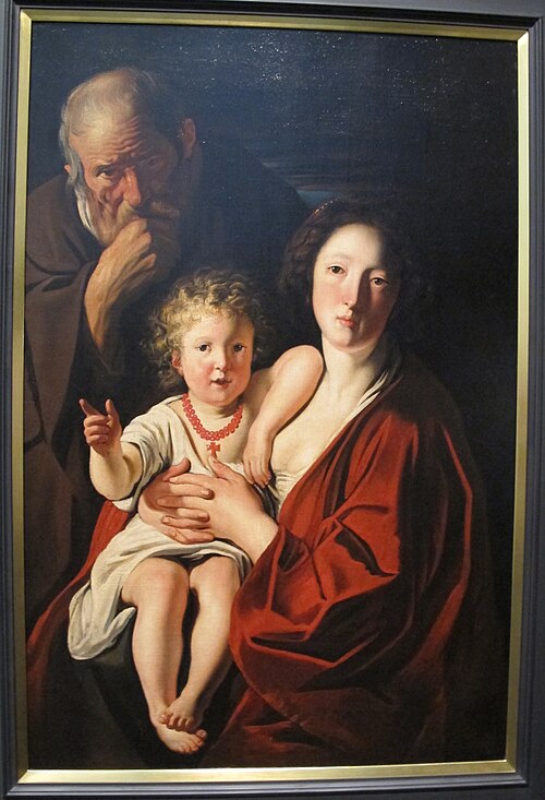 Sainte Famille, 1628, Jacob Jordaens