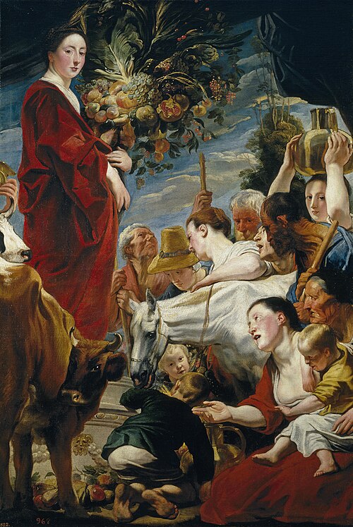 Offrande à Cérès, 1619, Jacob Jordaens