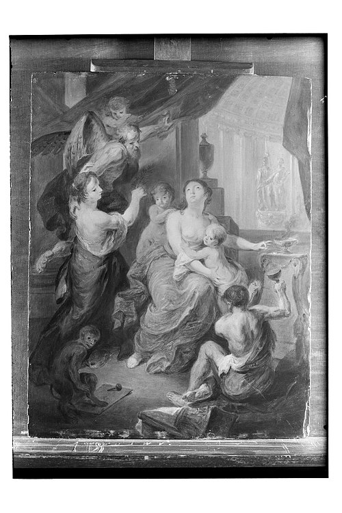 Allégorie aux Beaux-Arts., 1601, Jacob Jordaens