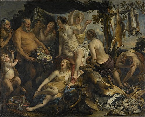 Repos de Diane, 1637, Jacob Jordaens