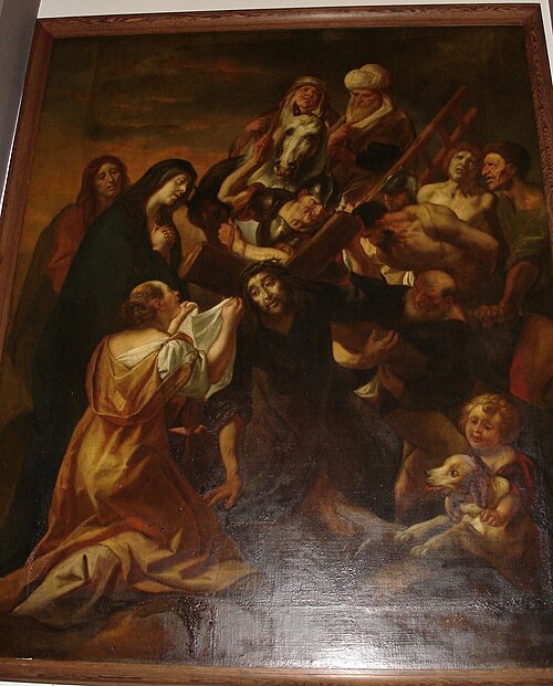 Le portement de croix, 1657, Jacob Jordaens
