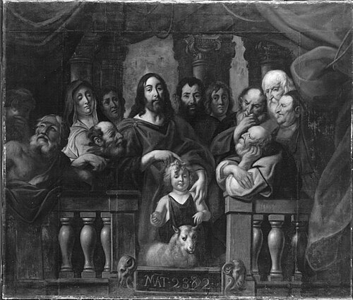 Wenn ihr nicht werdet wie die Kinder ..., 1665, Jacob Jordaens