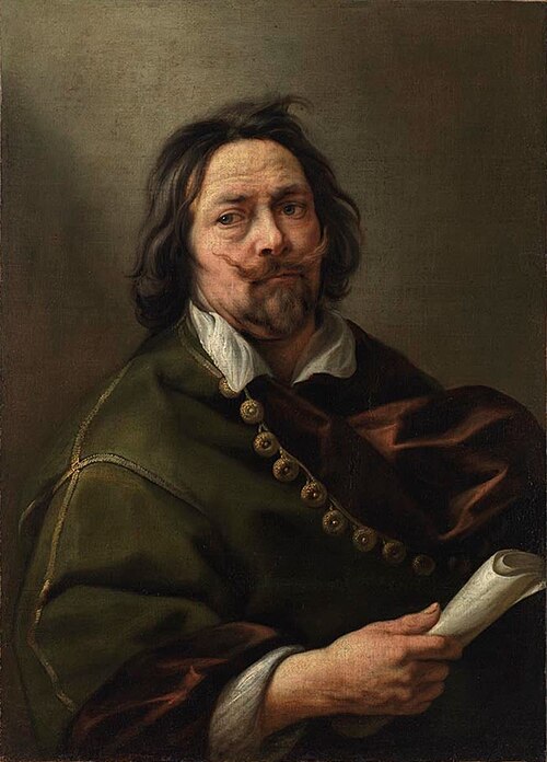 Self portrait, 1650, Jacob Jordaens