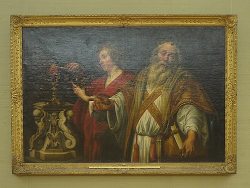 Allegorie auf die Lehrtätigkeit des hl. Augustinus, 1657, Jacob Jordaens