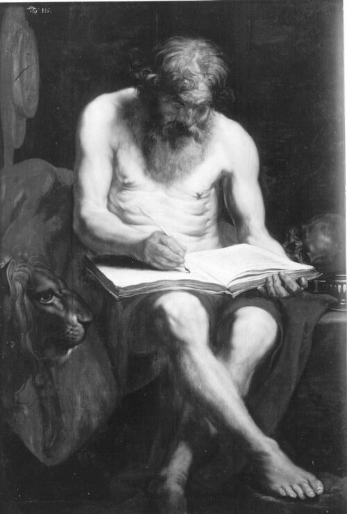 Saint Jerome, 1635, Jacob Jordaens