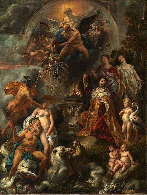 The Blessings of the Peace of Westfaler, 1654, Jacob Jordaens