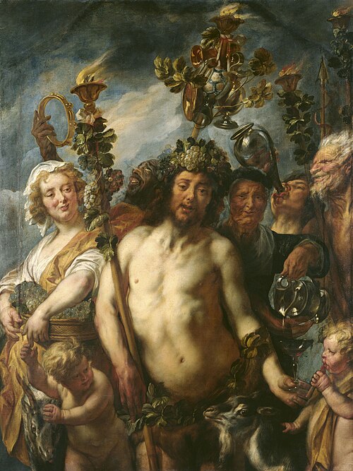 The Triumph of Bacchus, 1640, Jacob Jordaens