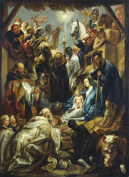 Adoration of the Kings, 1644, Jacob Jordaens