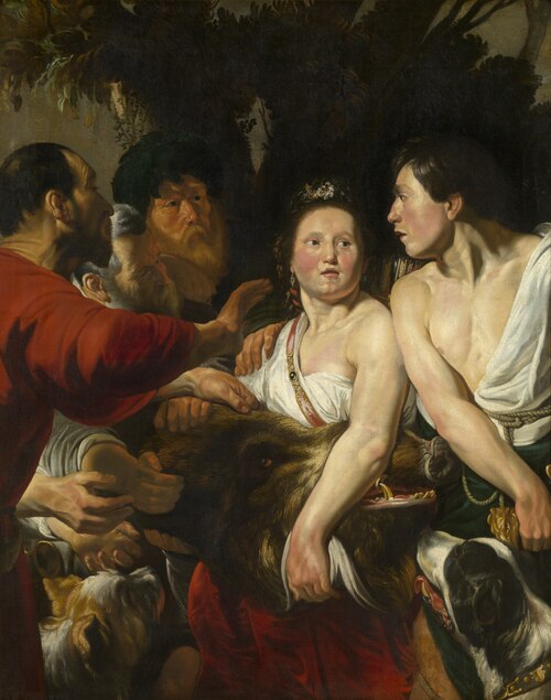 Méléagre et Atalante, 1618, Jacob Jordaens