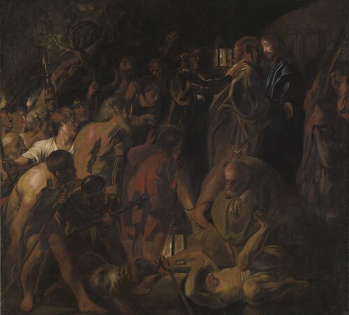 La Trahison du Christ, 1657, Jacob Jordaens