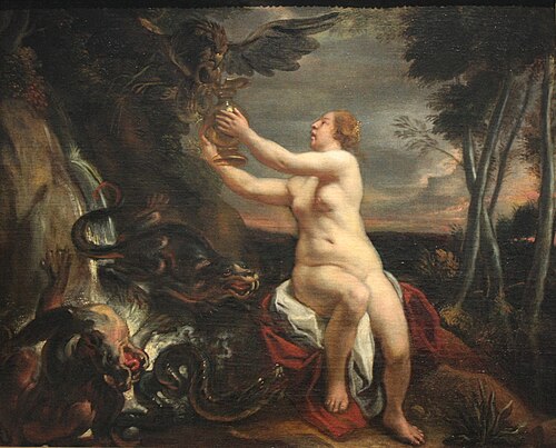 Hebe, 1655, Jacob Jordaens