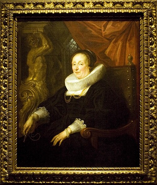 Portrait de Mme Johan Wierts, 1636, Jacob Jordaens