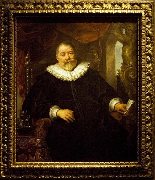 Portrait de Johan Wierts, 1630, Jacob Jordaens