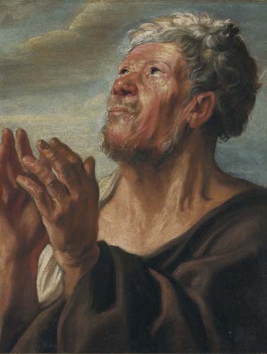 Tête d'etude, 1640, Jacob Jordaens