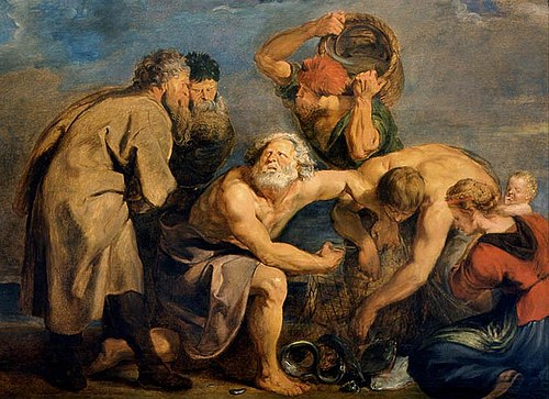 La pêche miraculeuse, 1619, Jacob Jordaens