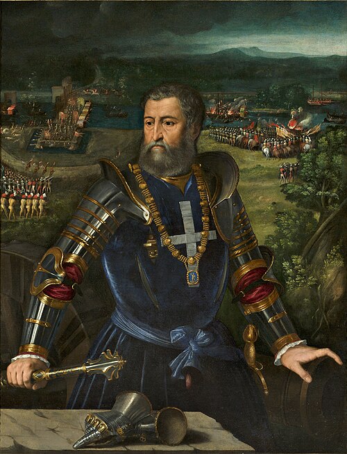 Portrait du duc Alphonse Ier d'Este, 1535, Battista Dossi