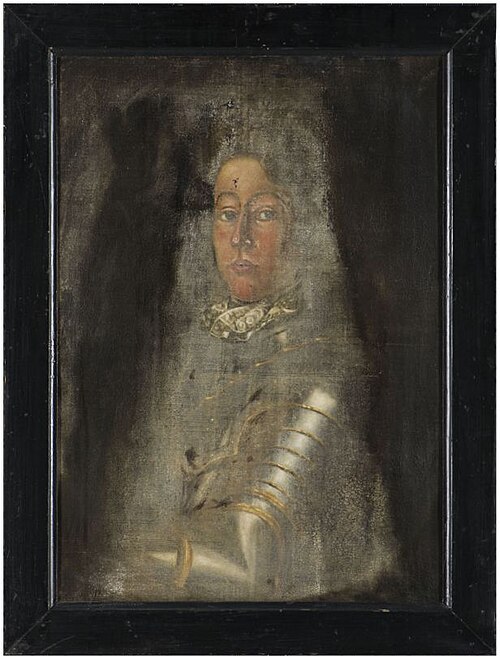 Portret van een Van Cammingha?, 1704, Petrus Aeneae
