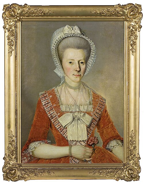Jeanette Gabrielle baronesse Van Lintelo tot den Marsch,, 1788, Henricus Becker