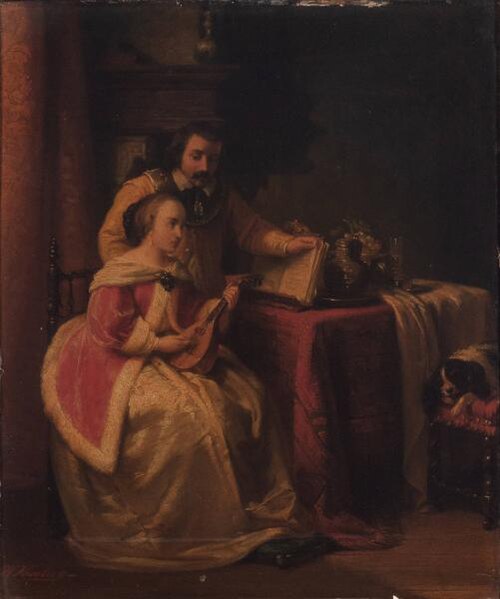 The Duet, , Joannes Christoffel Vaarberg