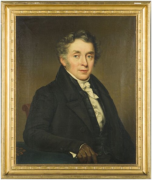 Portret van Simeon Petrus van Idsinga, 1836, Willem George Frederik Heijmans
