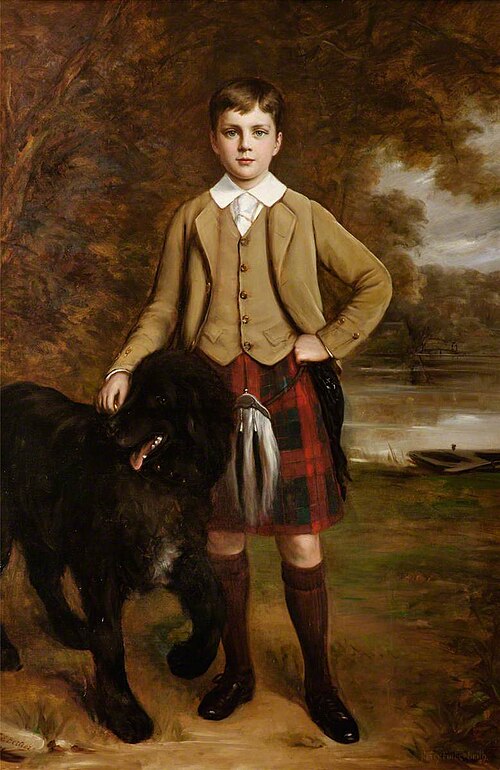 Percy Forbes-Leith (1881–1900), 1890, Francisque Édouard Bertier