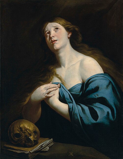 Penitent Magdalene, 1650, Andrea Vaccaro
