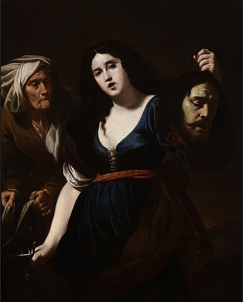 Judith with the head of Holofernese, 1630, Andrea Vaccaro