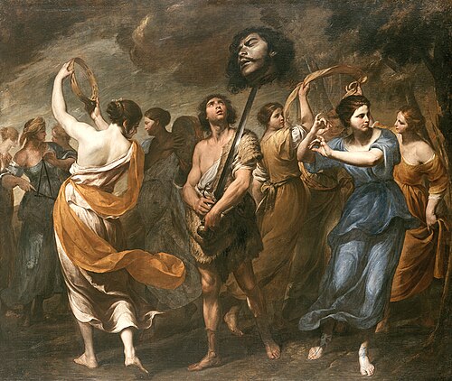 The Triumph of David, 1650, Andrea Vaccaro
