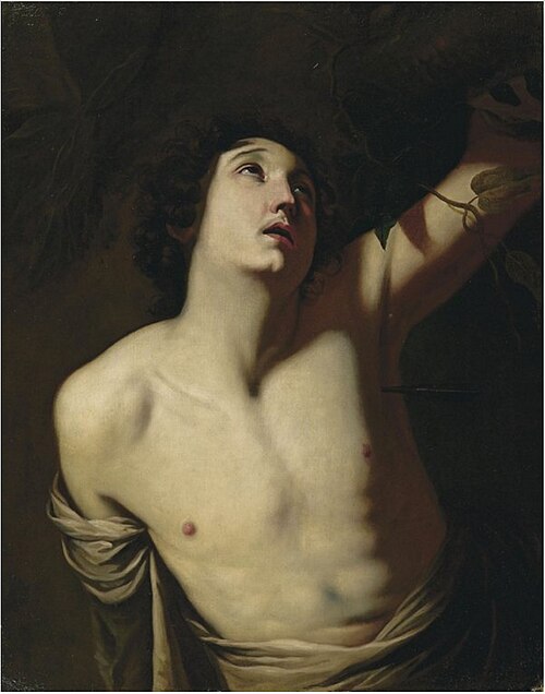 Saint Sebastian, 1650, Andrea Vaccaro