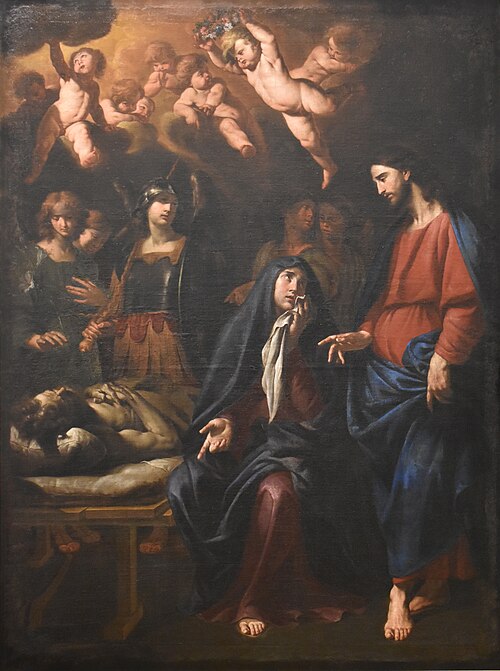 La mort de saint Joseph, 1650, Andrea Vaccaro