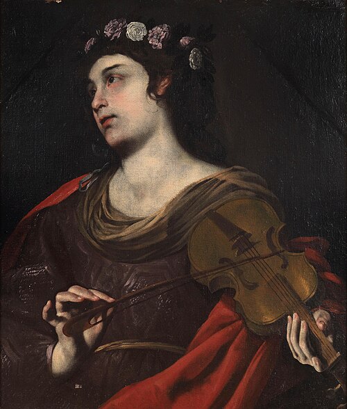 Saint Cecilia, 1670, Andrea Vaccaro