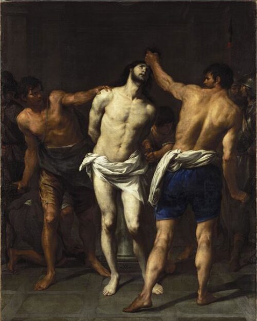 La Flagellation du Christ, 1650, Andrea Vaccaro
