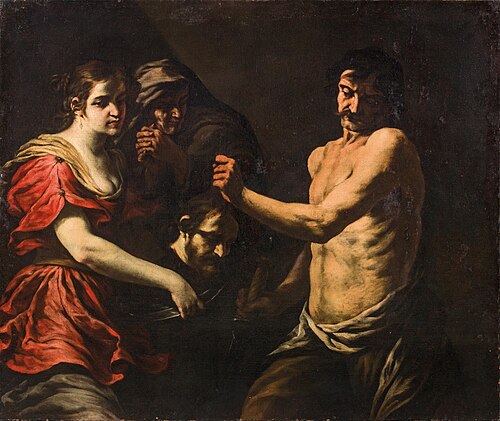 Salome receiving the Head of Saint John the Baptist, 1670, Andrea Vaccaro