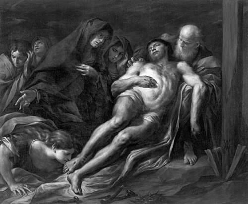 The Lamentation, 1652, Andrea Vaccaro