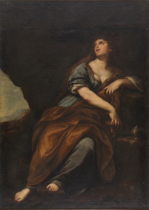 Penitent Magdalene, 1601, Andrea Vaccaro