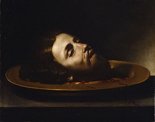 Head of Saint John the Baptist, 1640, Andrea Vaccaro