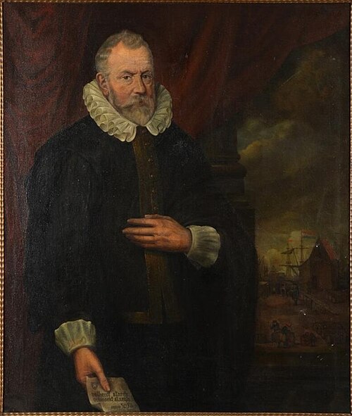 Portrait of Cornelis Gerritsz. de Lange, 1654, Lucas van de Kaey